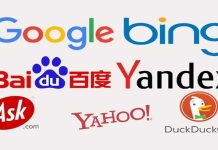 En Çok Kullanılan Arama Motorları,Yandex,Ixquick,StartPage,DuckDuckGo,Yahoo,Google